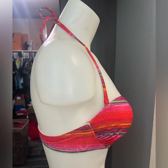 NWT Lisa Blue African Skies Bikini Top - Picture 4 of 10